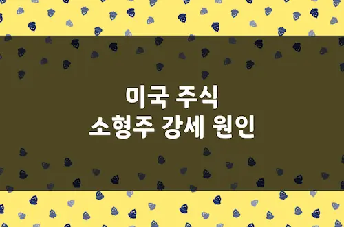 미국 주식 소형주 강세 이유, 순환매 장세 속 포트폴리오 교체 시점인가